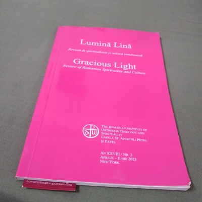 LUMINA LINA-REVISTA DE SPIRITUALITATE SI CULTURA ROMANEASCA /NOUA NR.2 /2023 NEW YORK foto