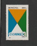 ROMANIA 1997 LP 1429 PRIMUL SISTEM DE TELEFONIE DIGITALA CONNEX MNH NESTAMPILAT