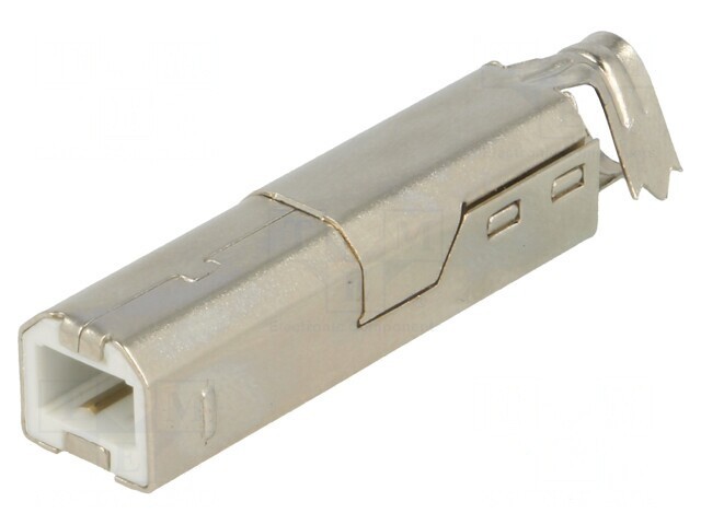 Mufă USB B pe Cablu Lipire PIN 4 USB 2.0 1A 30V