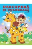 Animale salbatice. Descopera si coloreaza