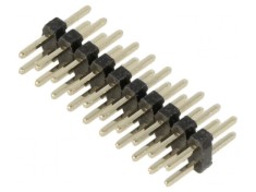 Sir pini tata 2mm 20 PIN THT PCB aurit foto