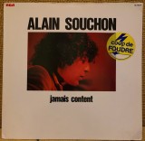 ALAIN SOUCHON - Jamais Content - Vinil LP RCA Germany