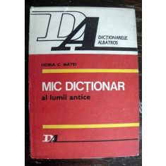 Mic dictionar al lumii antice , 1986