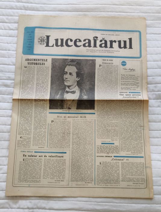 Ziarul LUCEAFĂRUL (11 martie 1989) Nr. 10