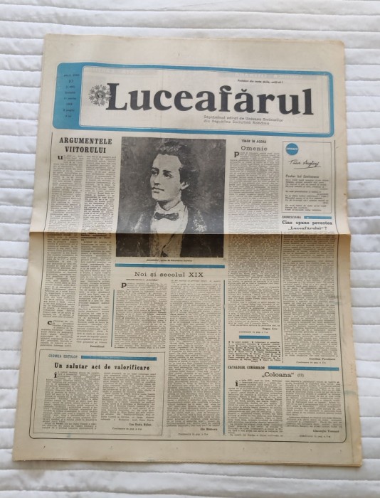 Ziarul LUCEAFĂRUL (11 martie 1989) Nr. 10