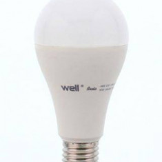 Bec cu LED A65 E27 15W 230V lumina calda Basic Well