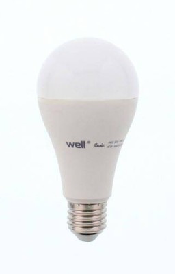 Bec cu LED A65 E27 15W 230V lumina calda Basic Well foto