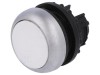 Comutator apăsare 22mm alb 2 poziții