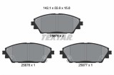 Set placute frana TEXTAR 2587501