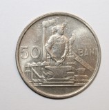50 BANI 1956 . DETALII EXCELENTE . PIESA DE COLECTIE .