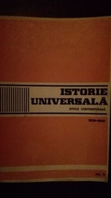 Istoria Universala. Epoca Contemporana vol 2 foto