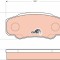 TRW GDB3441 COTEC set placute frana,frana disc
