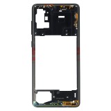 Carcasa Mijloc Samsung Galaxy A71 A715 Originala Neagra cu Butoane Volum Power