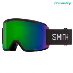 Ochelari Smith Squad Black ChromaPop Sun Green Mirror foto