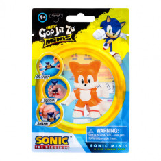 Figurina elastica Goo Jit Zu Minis Sonic Metallic Tails 42824-42828
