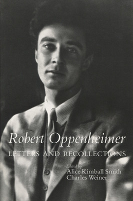 Robert Oppenheimer: Letters and Recollections foto