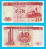 Macao (p#101) 10 Patacas 2001 UNC &#039;Farel de Gula&#039; serie: AI72383