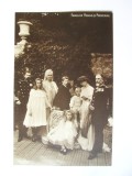 Cumpara ieftin Rara! Carte postala foto cu familiile regala si princiara romane la castelul Peles,colectia A.Brand,necirculata 1905