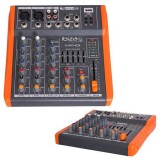 Mixer 4 canale cu egalizator, efecte si usb, Oem