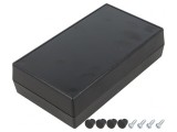 Carcasă Universală ABS Neagră 82x142x38mm