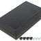 Carcasă Universală ABS Neagră 82x142x38mm