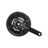 Angrenaj pedalier Shimano Tourney FC-TY301, 42X34X24T, brat 150mm, pentru 6/7/8... Cod:EFCTY301K244CLB