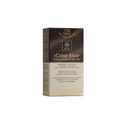 APIVITA My Color Elixir 7.35 Blond Auriu Mahon foto