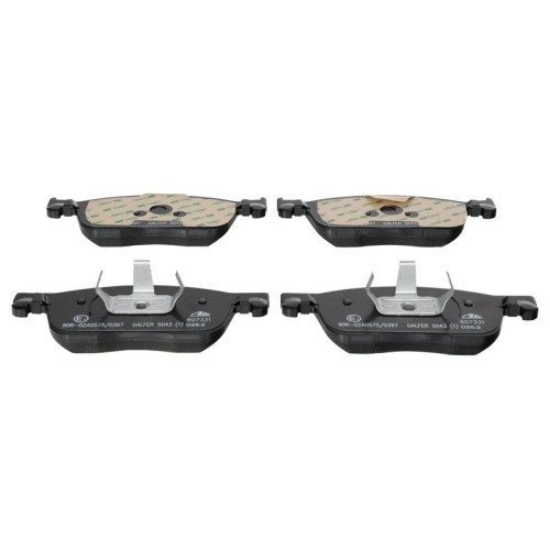 Set placute frana fata ATE, Citroen Jumpy, 2016-, Jumpy, 2016-, Spacetourer 2016-; Opel Vivaro C, 2019-, Zafira Life Bus, 2019-; Peugeot Expert 2016-