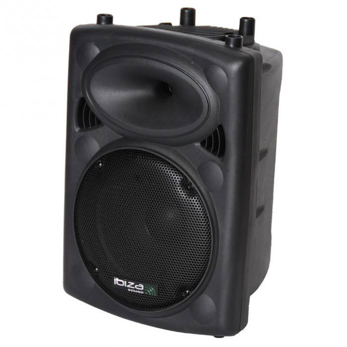 Boxa activa profesionala 400W Ibiza Bluetooth ,USB, telecomanda