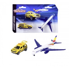 MAJORETTE SET MASINUTA DACIA DUSTER SI AVION BOEING 787