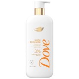 Gel de Dus, Dove, Glow Recharge, Efect Exfoliant, Ilumineaza si Revitalizeaza Pielea, cu 3% Vitamina C, Testat Dermatologic, 547ml