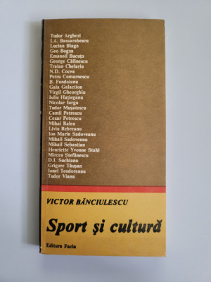 Victor Banciulescu, Sport si Cultura, Timisoara, 1983 foto
