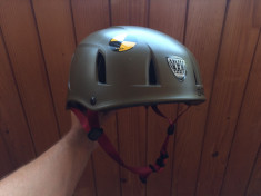 Met helmet/Casca de protectie foto