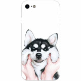 Husa silicon pentru Apple Iphone 7, Cute Dog 1