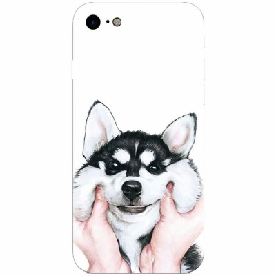 Husa silicon pentru Apple Iphone 6 Plus, Cute Dog 1 foto