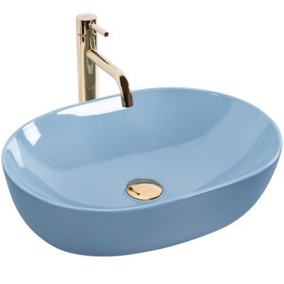Lavoar pe blat Rea LISA L.BLUE SHINY foto