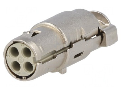 Conector HDC Han Modular Quintax 4 PIN Ecranat foto