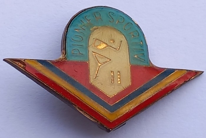 Insigna - tematica pionieri - Pionier sportiv locul II