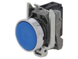 Comutator Actionat Prin Apasare Schneider Electric Harmony XB4 22mm 1 NO Albastru IP66