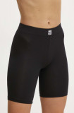 HUGO pantaloni scurți de lounge culoarea negru, neted, medium waist, 50514860