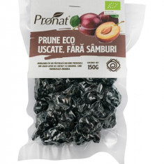 Prune Uscate Bio Fara Samburi Pronat 150gr