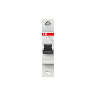 Siguranta automata 16A 1P C 4,5ka ABB SH201L 2CDS241001R0164 foto