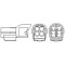 Sonda lambda Fiat Sedici (189) 06.06-10.14; Subaru Justy 3 (G3x) 09.03-; Suzuki Ignis I (Fh) 10.00-12.05, Ignis 2 (Mh) 08.03-, Swift 3 (Mz Ez) 02.05-
