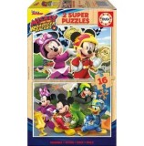 Cumpara ieftin Puzzle Educa - Mickey and the Roadster Racers, 32 piese