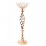 Vaza decor, metal+pvc
