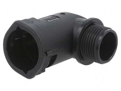 Conectori 90&amp;deg; Filet Metric Exterior Poliamidă 6 foto