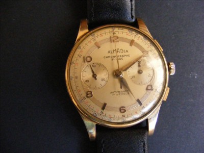 CEAS DIN AUR 18K, CHRONOGRAPHE SUISSE foto