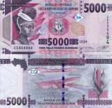 GUINEEA 5.000 francs 2024 UNC!!!