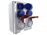 Tablou electric IP44 pentru perete - Material carcasă ABS - Filet PG16