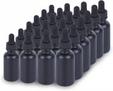 KAN 2 oz Dropper Bottle 24 Pack sticle din sticlă verde Boston 60ml cu picătură